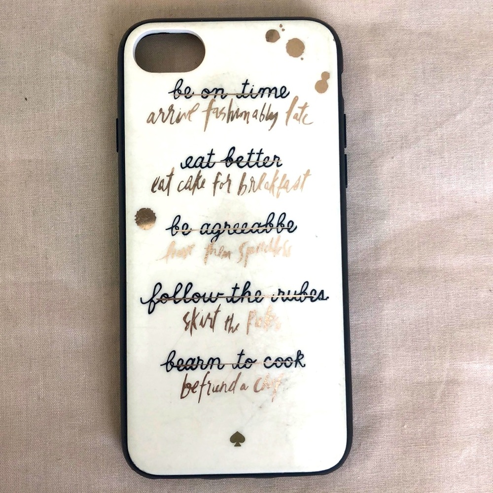 ♠️ Kate Spade IPhone 6 Case Live Colorfully Collection Gently loved see all pics